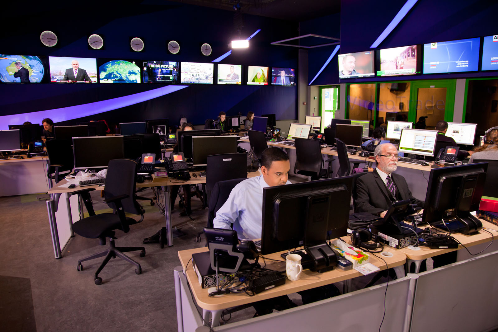 Студийный новостной комплекс телеканала RT — изображение 7