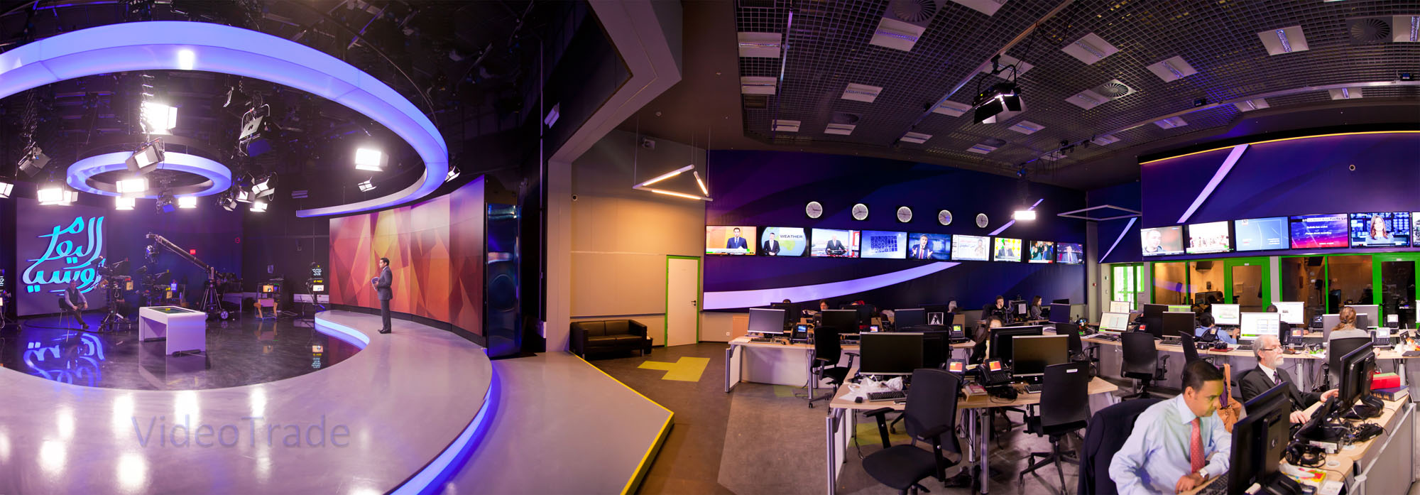 Студийный новостной комплекс телеканала RT — изображение 9