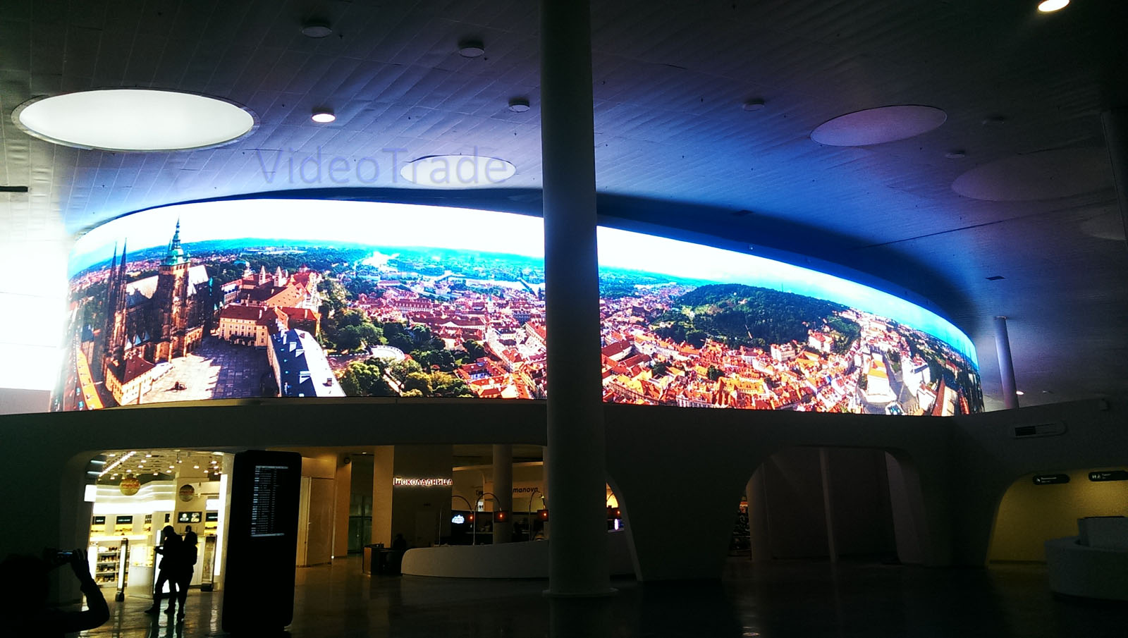 Светодиодный медиафасад аэропорта «Курумоч» — изображение 4